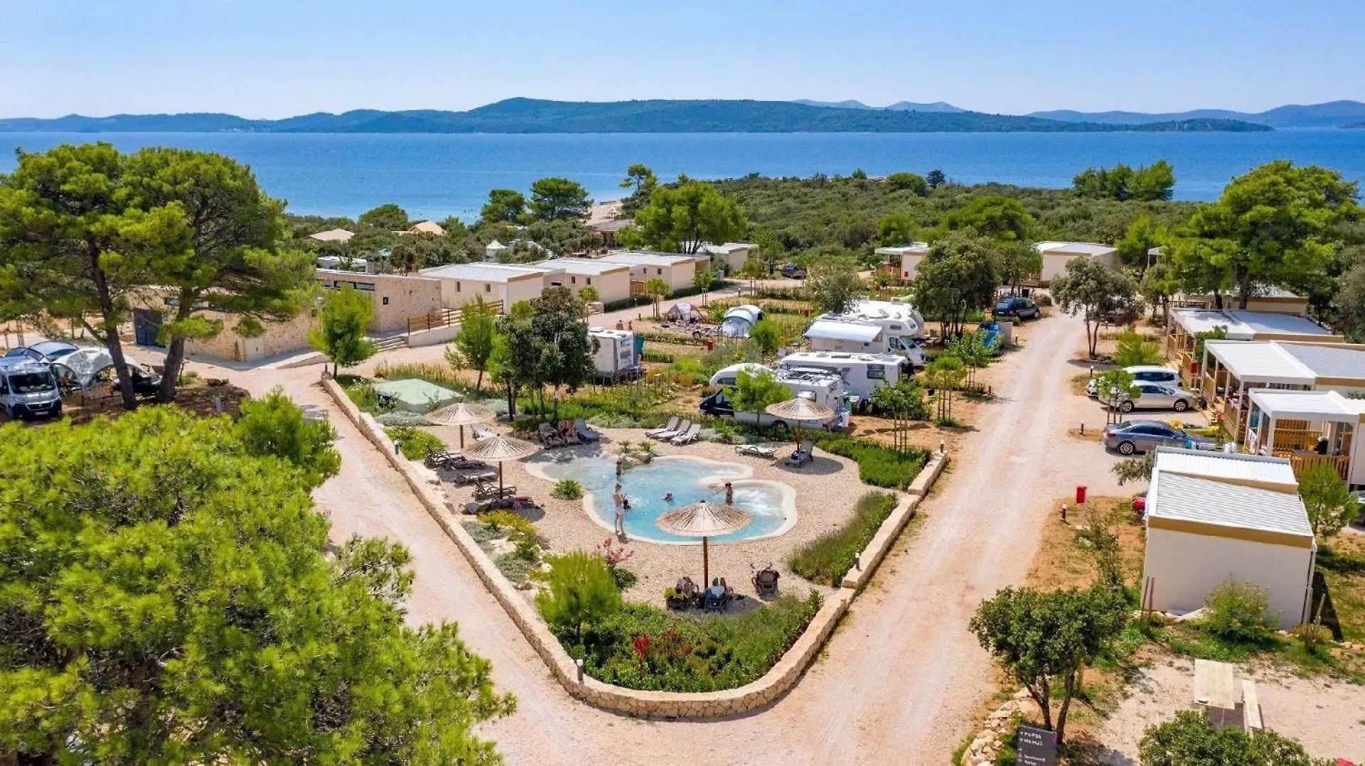 Apartment Premium-Mobilheim Mit 2 Schlafzimmern Auf Dem Campingplatz Ugljan Resort